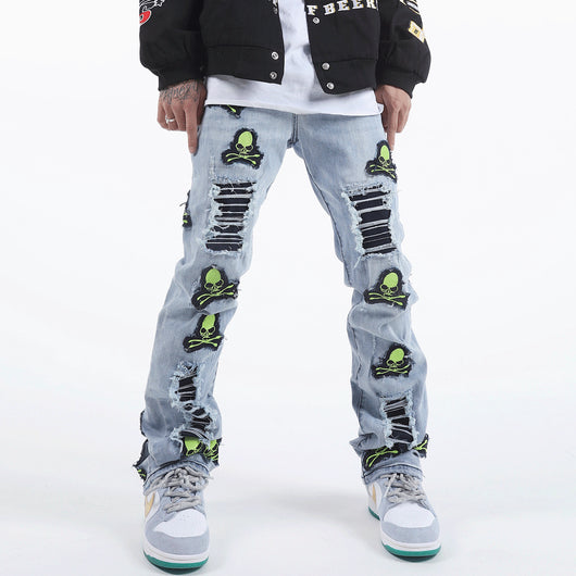 Pantalones Slim Straight de Alta Moda Urbana para Hombre - Image 13