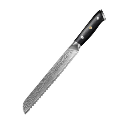 Cuchillo Chef Rebanador de Acero Damasco - Image 6