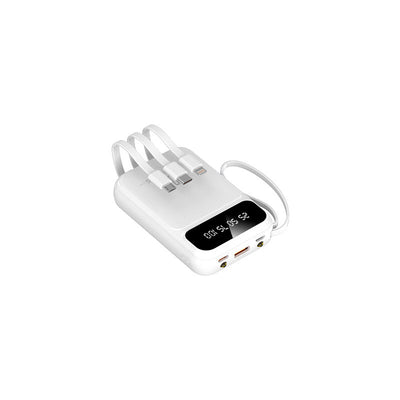 Powerbank Portátil de Alta Capacidad con Cable Integrado - Image 2