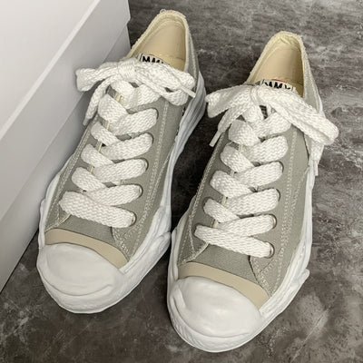 Zapatillas de Lona Negras con Suela Gruesa - Estilo Casual Versátil - Image 12