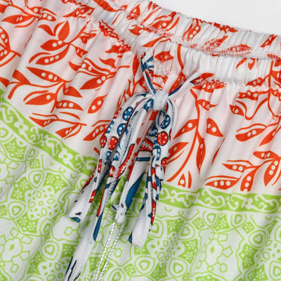 Shorts de Playa Cintura Alta con Estampado y Tela Elástica - Image 18