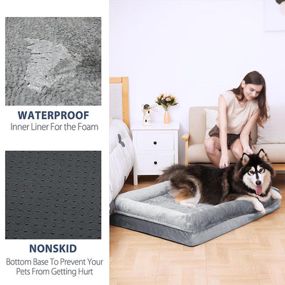 Cama Ortopédica para Perros Grandes - Colchón Acolchado Premium - Image 8