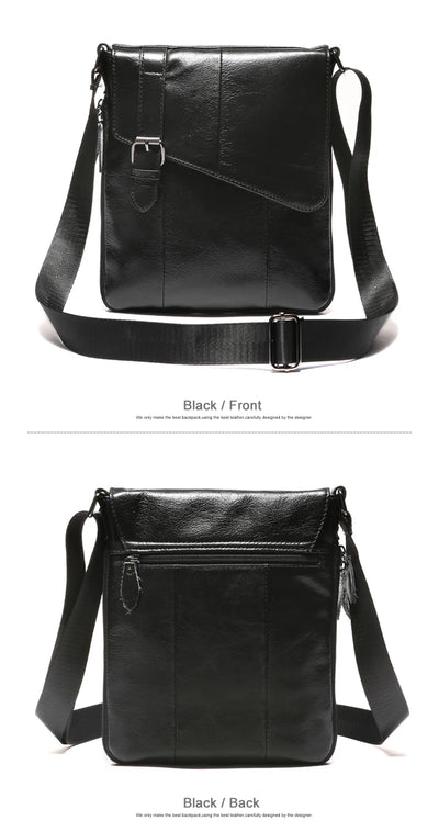 Bolso de Cuero Genuino para Hombro - Piel Flor de Res - Image 11