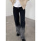Jeans Skinny Talle Alto Degradado Lavado Oscuro para Mujer