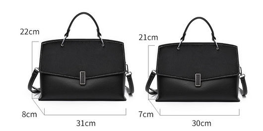 Bolsa de Cuero Genuino para Mujer - Cartera Elegante de Gran Capacidad - Image 7