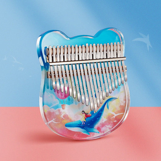 Kalimba de Cristal Acrílico Transparente - Instrumento de Pulgar - Image 5