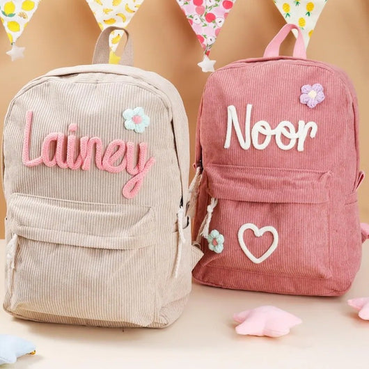 Mochila de Terciopelo Personalizable de Gran Capacidad - Image 11