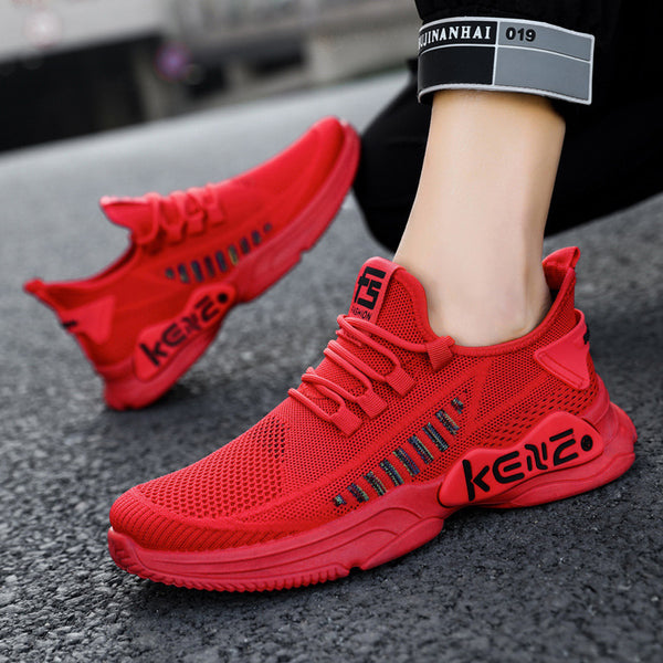 Zapatos Deportivos Casuales Transpirables para Hombre Talla Grande