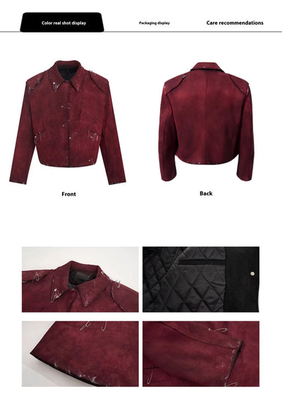 Abrigo Acolchado para Hombre con Forro Decorativo y Broches - Image 10