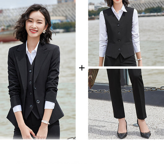Blazer Ejecutivo Minimalista para Mujer - Image 11