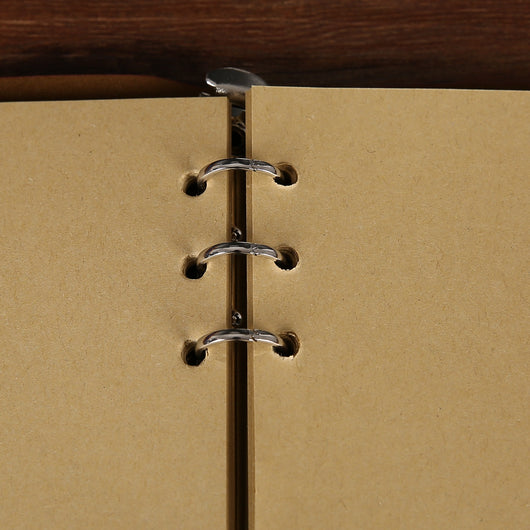 Libreta Portátil de Hojas Sueltas Estilo Retro con Papel Kraft - Image 16