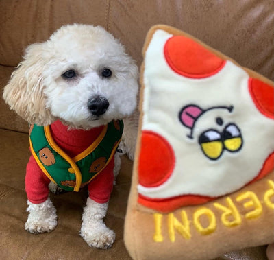 Juguete Sonoro para Perros con Forma de Pizza - Llamador Interactivo - Image 8