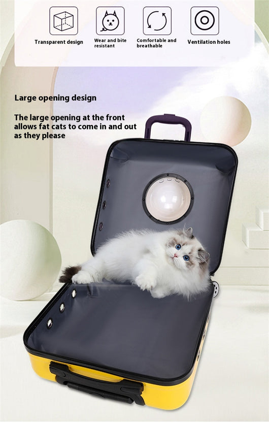 Mochila Transportín Cápsula Espacial para Gatos - Image 11