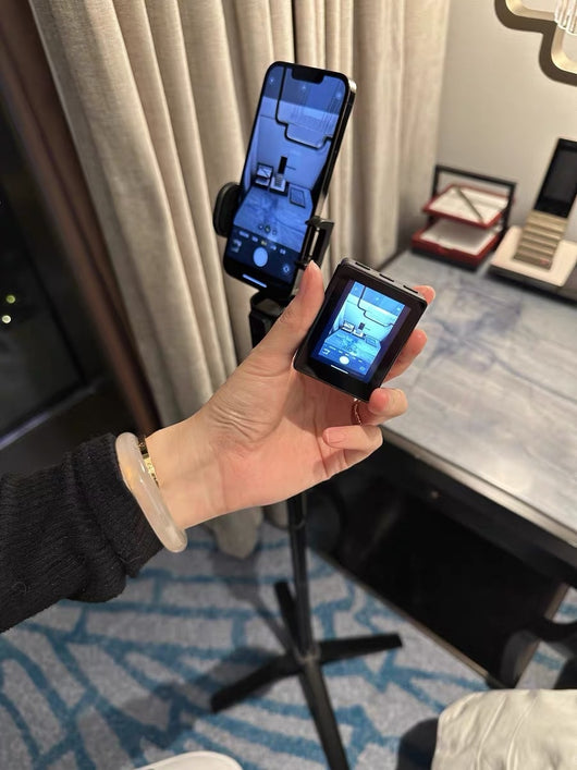 Espejo Proyector para Selfies - Pantalla Trasera para Fotografía Simultánea - Image 12