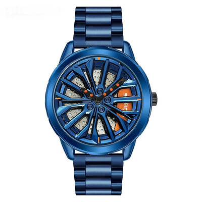 Reloj de Hombre Rueda de la Fortuna - Diseño Trendy con Energía de Buena Suerte - Image 4