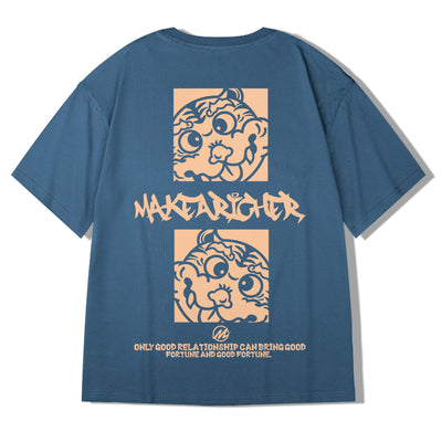 Playera Casual de Manga Corta Estilo Urbano para Hombre - Image 8