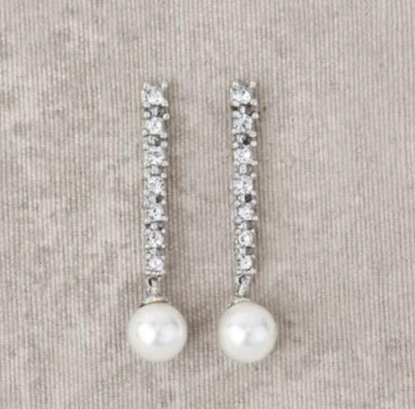 Aretes de Plata Esterlina con Perla y Zirconia - Diseño Elegante Premium - Image 6