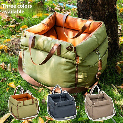 Asiento de Seguridad Portátil para Mascotas con Funda Extraíble Lavable - Image 3