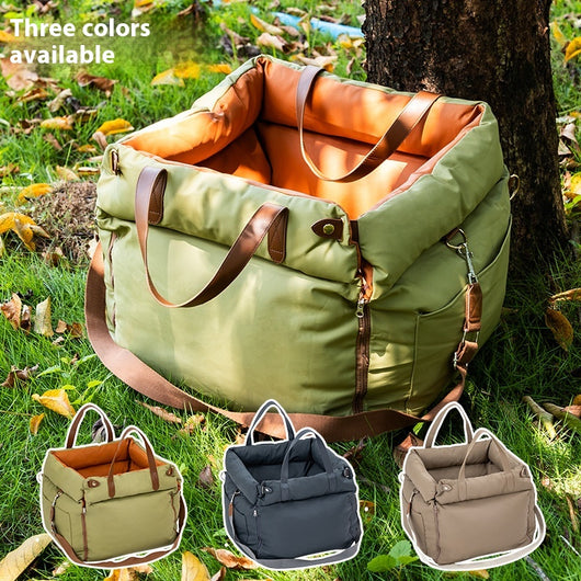 Asiento de Seguridad Portátil para Mascotas con Funda Extraíble Lavable - Image 3