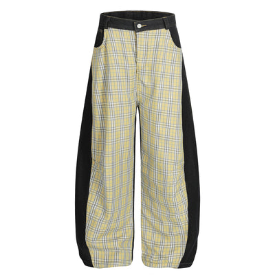 Pantalones Casuales Color Block Hombre - Corte Medio Moderno y Juvenil - Image 2
