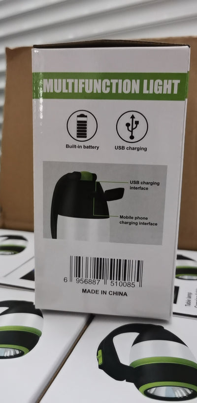 Lámpara LED 3 en 1 Multifuncional - Linterna de Emergencia Plegable para Camping y Auto - Image 16