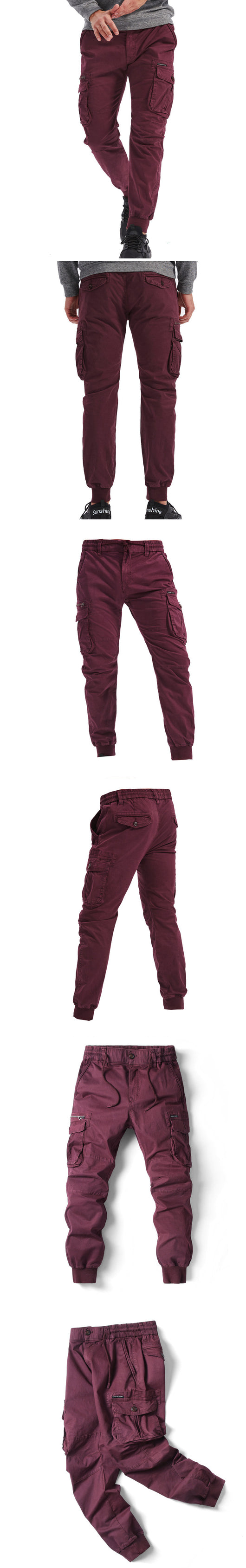 Pantalones Casuales Oversized Multicolor para Hombre - Image 16