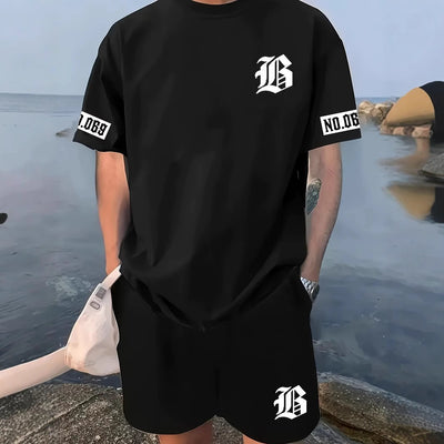 Conjunto Deportivo Casual para Hombre de Manga Corta - Image 14