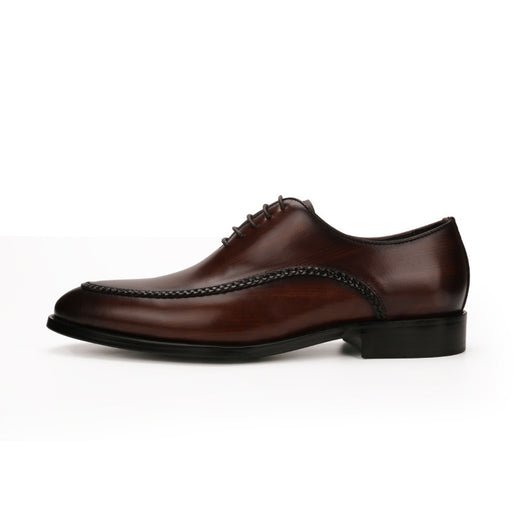 Zapatos de Cuero para Hombre con Punta Reforzada y Corte Bajo - Image 9