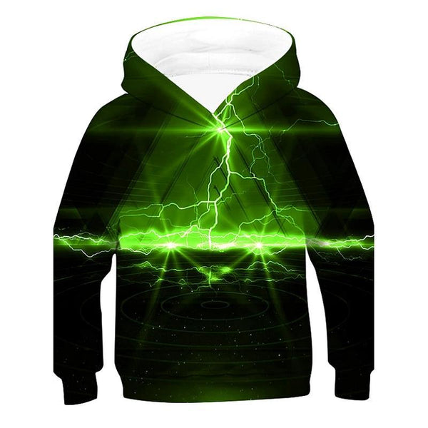 Sudadera Infantil con Impresión Digital 3D Vision