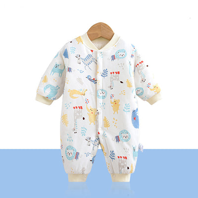 Pijama Enterizo Cálido de Algodón para Bebé Recién Nacido - Image 32