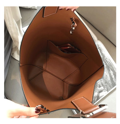 Bolsa de Cuero Suave Tipo Bucket - Versátil y Elegante - Image 10