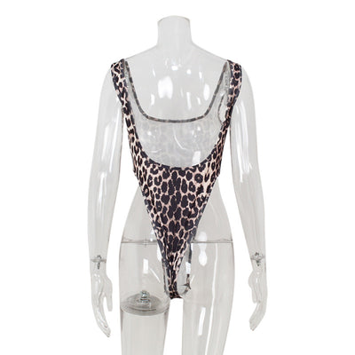 Jumpsuit Leopardo Sexy con Tirantes para Mujer - Diseño Street - Image 9