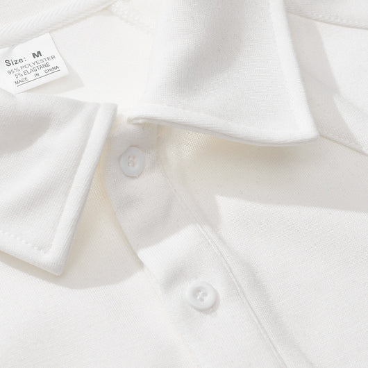 Polo Casual de Cuello Clásico para Hombre - Diseño Versátil Primavera Otoño - Image 16