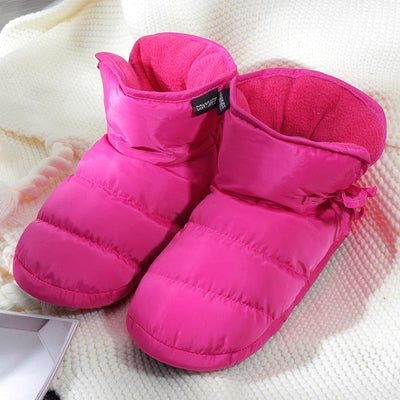 Bolsa Térmica para Mujer Otoño-Invierno con Pantuflas de Algodón Acolchado Antideslizantes - Image 3