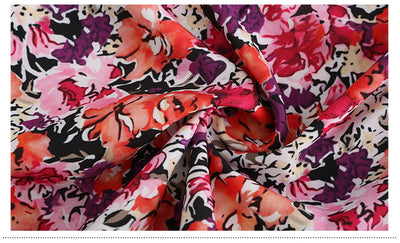 Vestido Floreado con Volantes y Cintura Marcada - Image 9