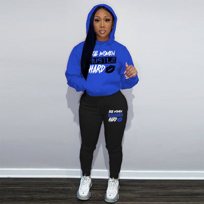Sudadera Plus Velvet con Estampado - Conjunto Deportivo Casual - Image 2