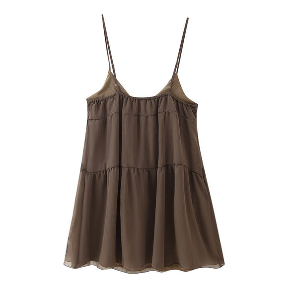 Blusa Escotada con Lentejuelas y Bordados Delicados