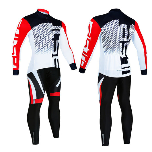 Conjunto de Ciclismo Profesional con Tirantes - Jersey y Pantalones Transpirables