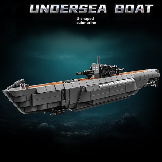 Bloques de Construcción Submarino Militar