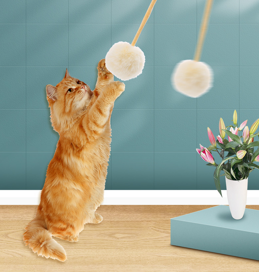 Juguete Interactivo para Gatos con Ventosa y Bola de Pelo - Image 15