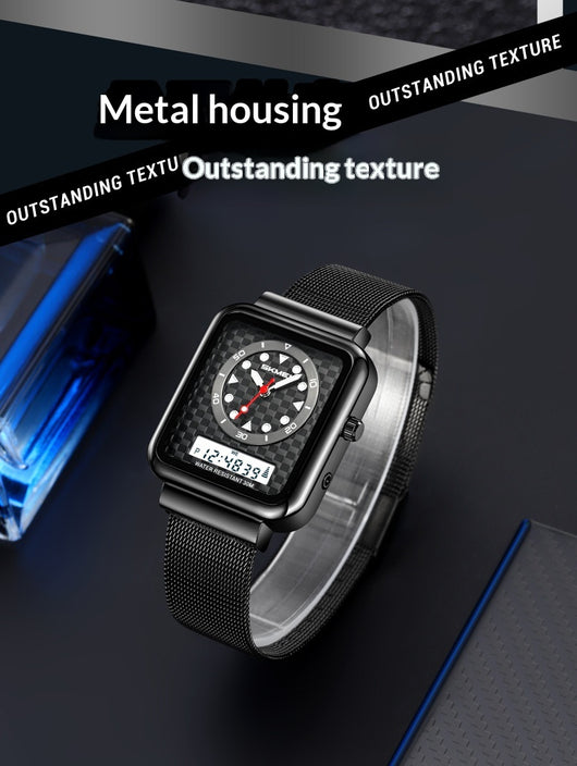 Reloj Empresarial Multifunción con Tecnología Electrónica para Hombre - Image 15