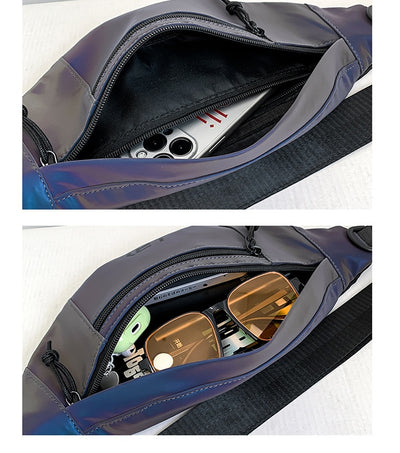 Bolsa Reflectante para Ciclismo con Bandolera y Reflectores - Image 13