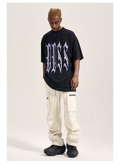 Camiseta Estampada Doble Cara West Coast - Manga Corta Suelta - Image 8