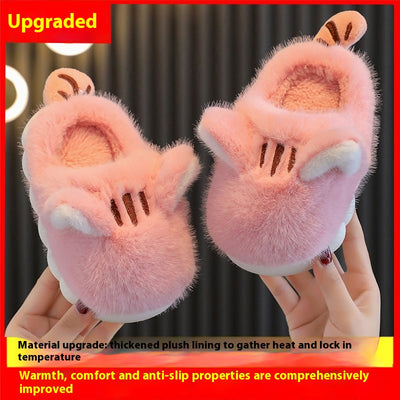Pantuflas de Algodón para Niños con Diseño de Gatito - Cálidas y Acogedoras - Image 7
