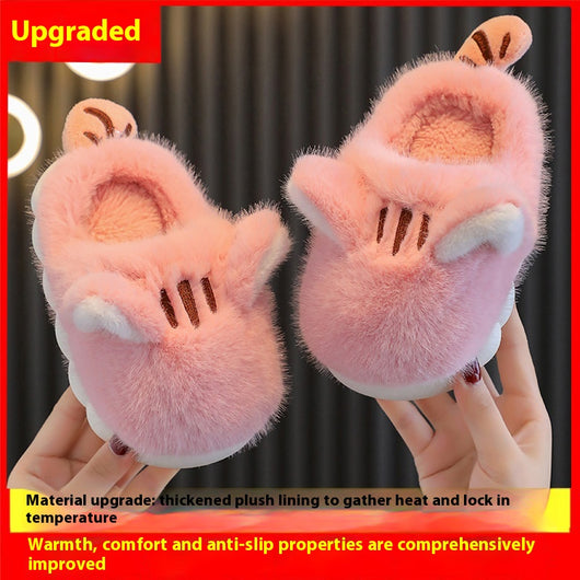 Pantuflas de Algodón para Niños con Diseño de Gatito - Cálidas y Acogedoras - Image 7