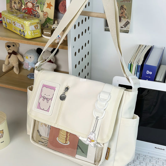Bolsa Crossbody de Lona Impermeable Ligera Multiuso Casual - Image 5