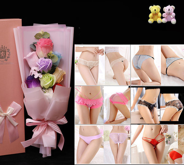 Ramo de Rosas en Lencería - Regalo Romántico Perfecto