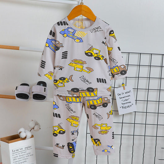 Conjunto de Pantalones Largos Estampados para Niños y Niñas - Image 9
