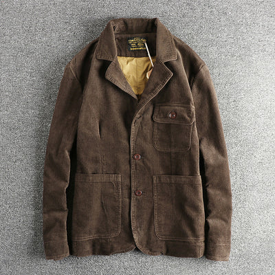 Chaqueta Retro Amekaji de Pana 100% Algodón Lavado Vintage - Image 5
