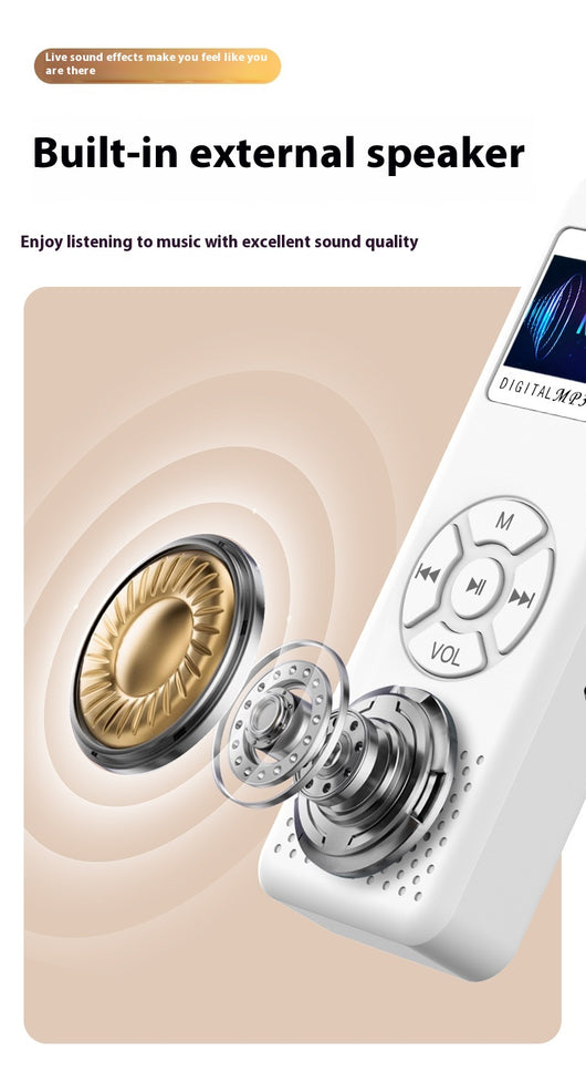 Reproductor MP4 Walkman con Bluetooth, Grabadora de Voz y Lápiz Inteligente - Image 9